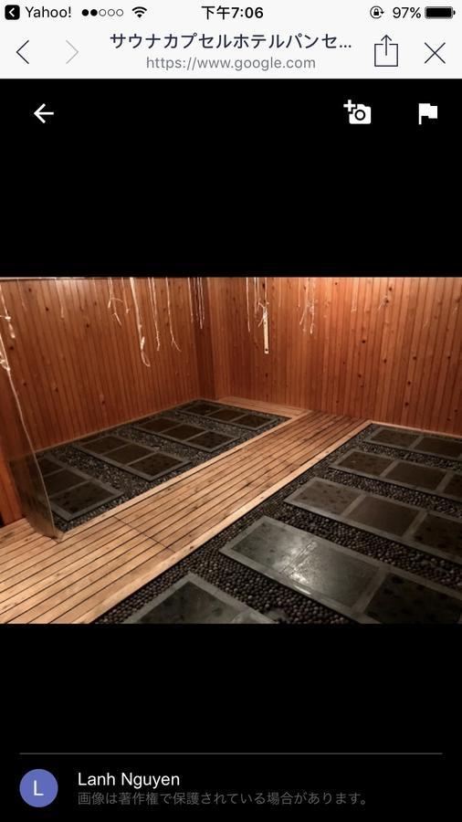 Capsule Hotel Panse Kitakyushu Bagian luar foto
